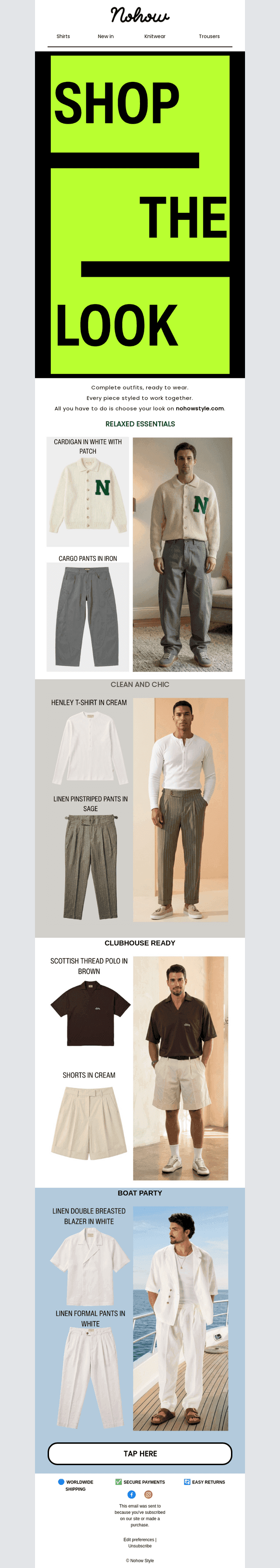 ✔️ Your outfit = solved! ✔️