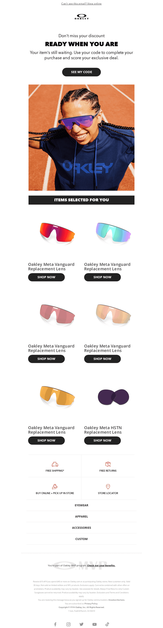 These come with free shipping