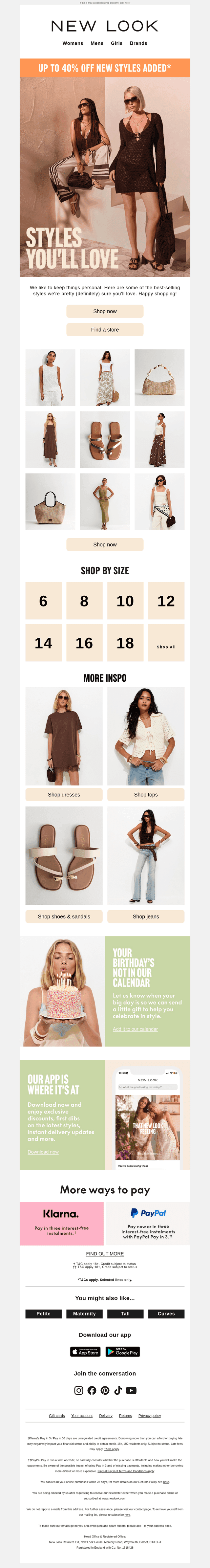 Best-selling styles inside 👐