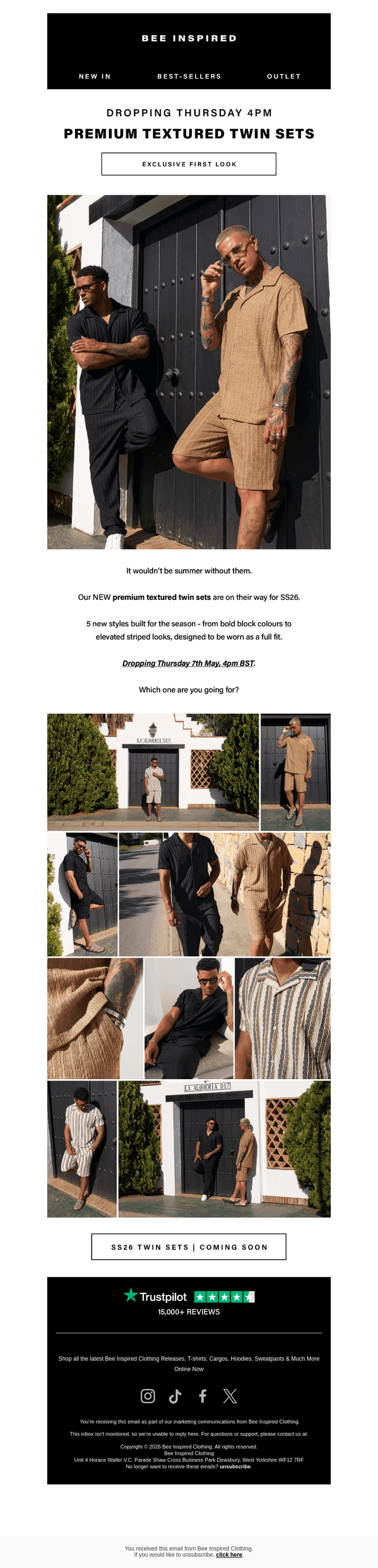 SS26 Twin Sets | Dropping Thursday 📆📣