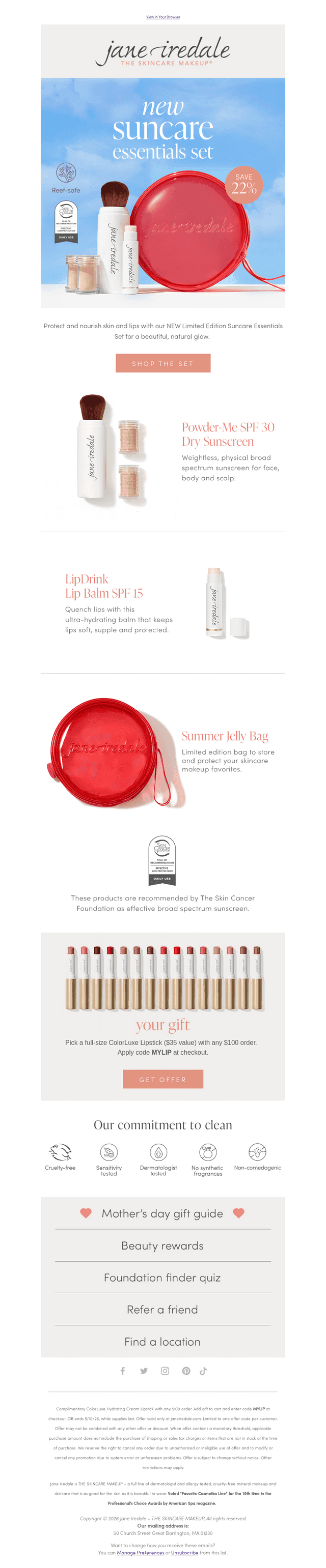 NEW! Limited Edition Suncare Essentials Set