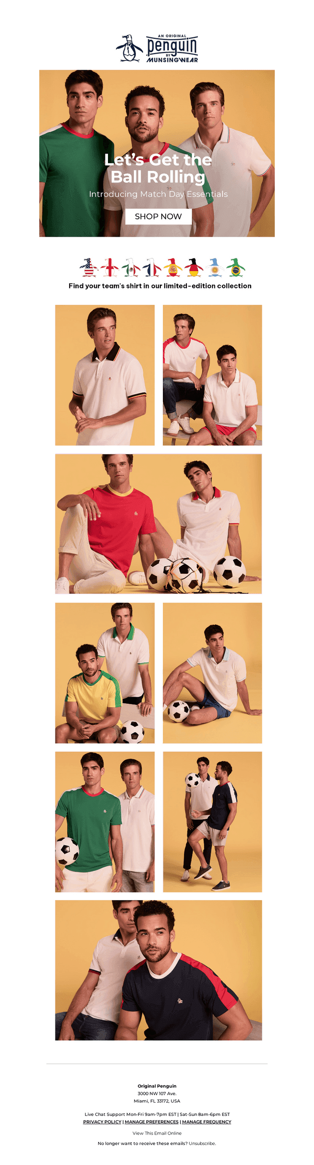 ⚽ JUST DROPPED: The Match Day Essentials
