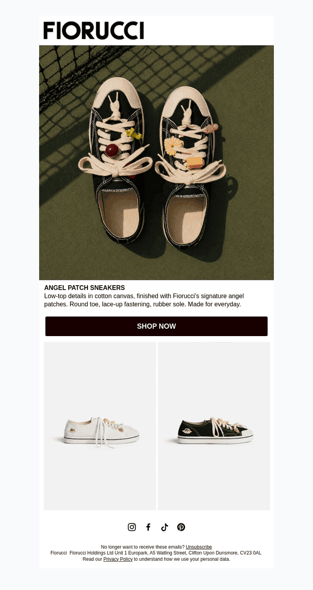 Angel Patch Sneakers