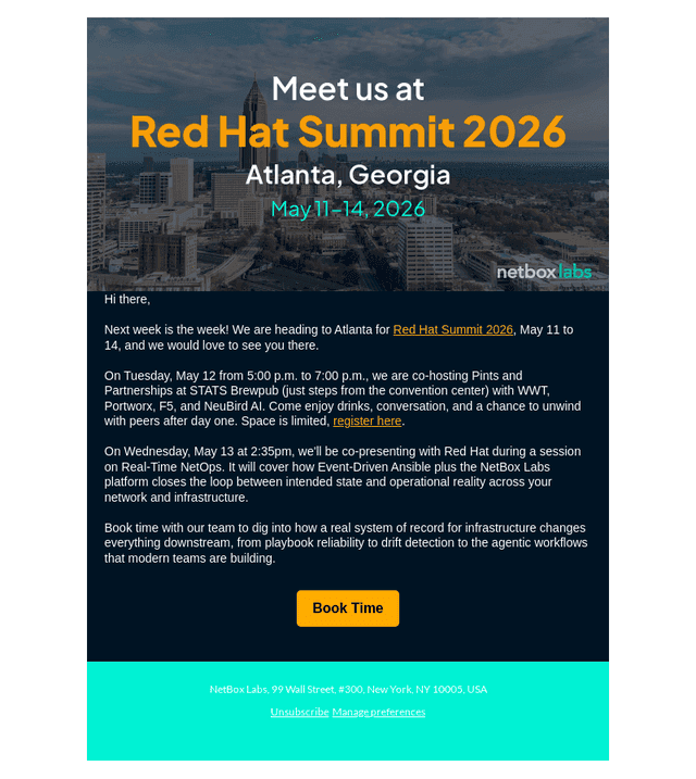 Next Week in Atlanta: Red Hat Summit 2026