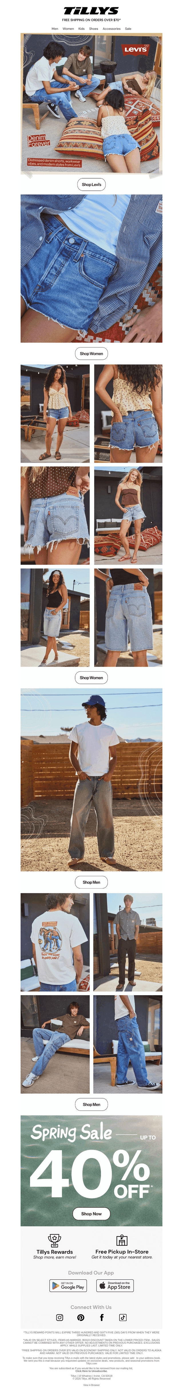 Discover the Latest Levi's Collection!