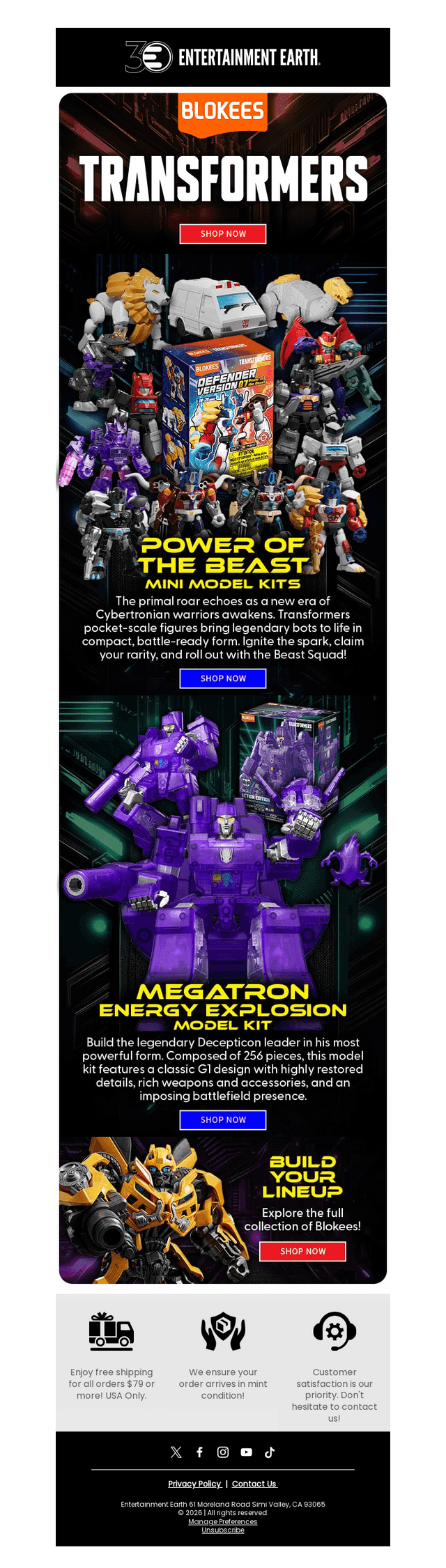 Build Your Transformers Lineup 🤖