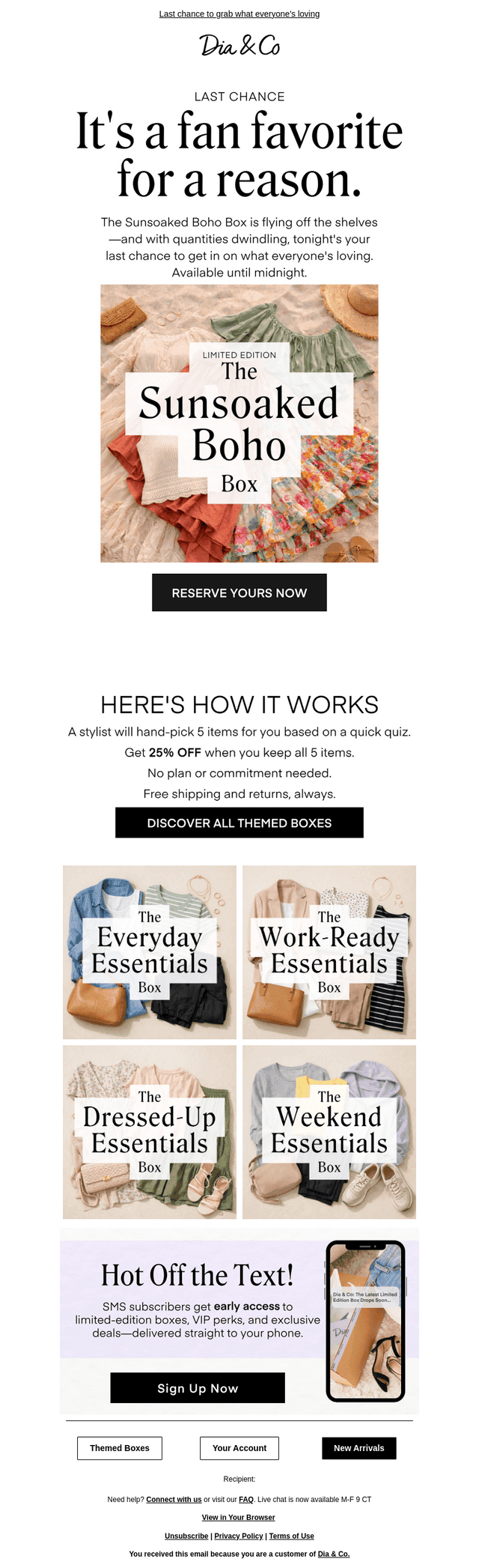 Our bestseller is almost gone