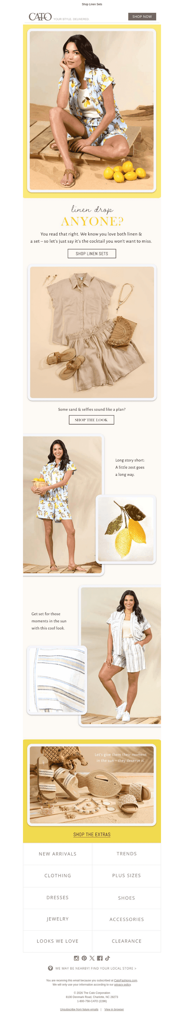 Cato Fashions email from Thu, May 7, 2026