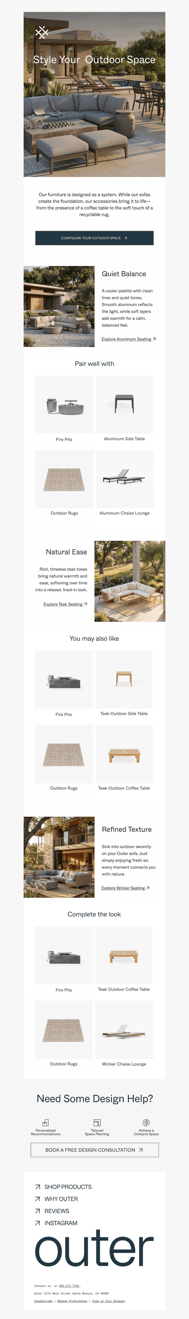 Designing the Outdoor Space, Piece by Piece