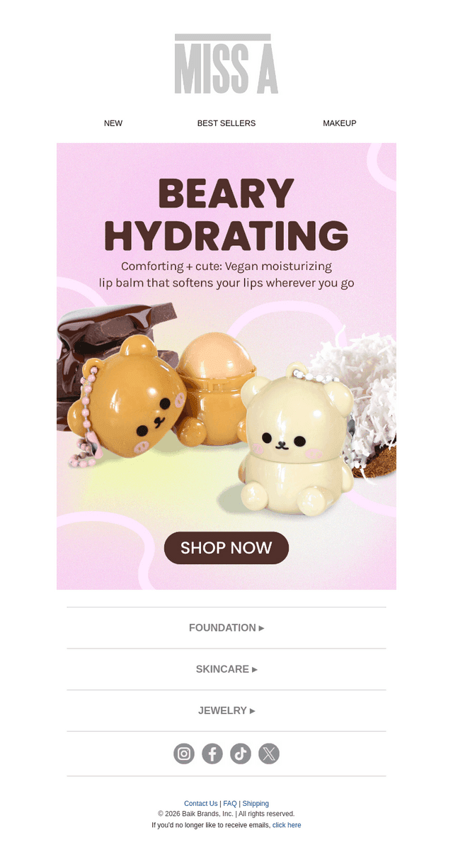 🌈🧸Beary Lip Balm 🧸