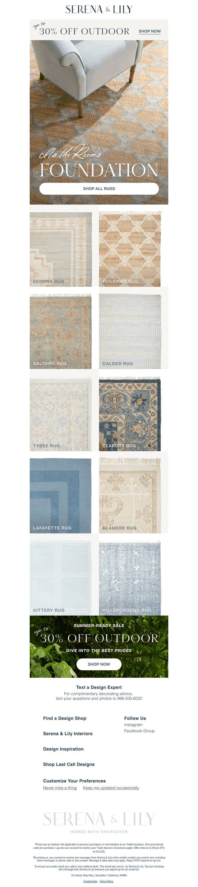 When designing a room, start here.