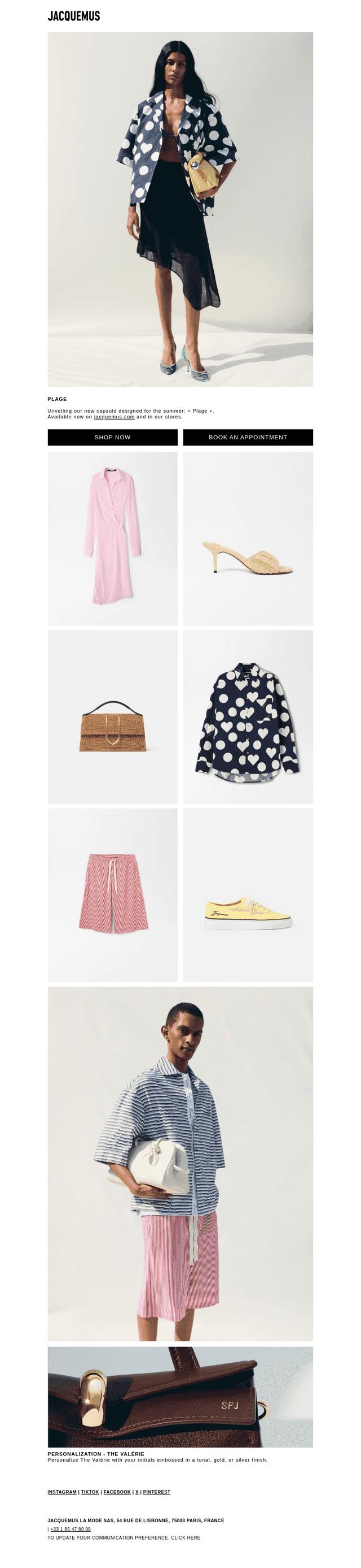 Unveiling our summer capsule « Plage »