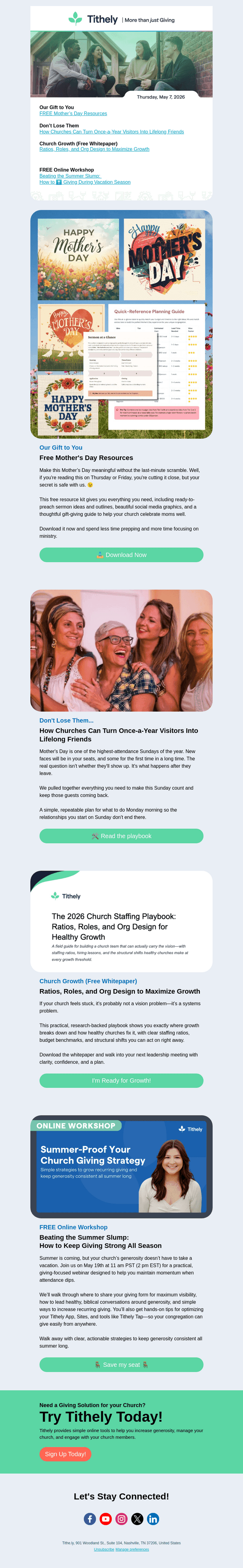 🌱 Mother’s Day = Huge Growth Opportunity
