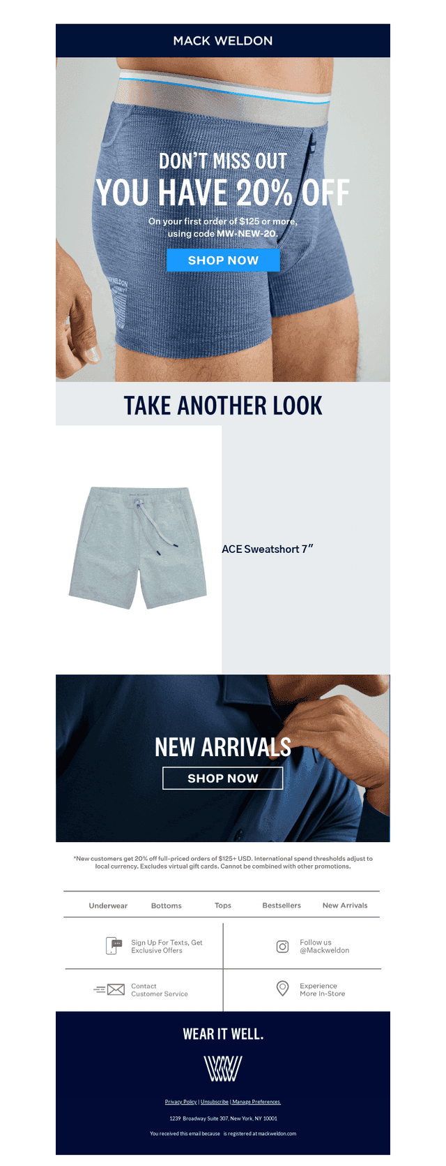 Don’t miss 20% on this.