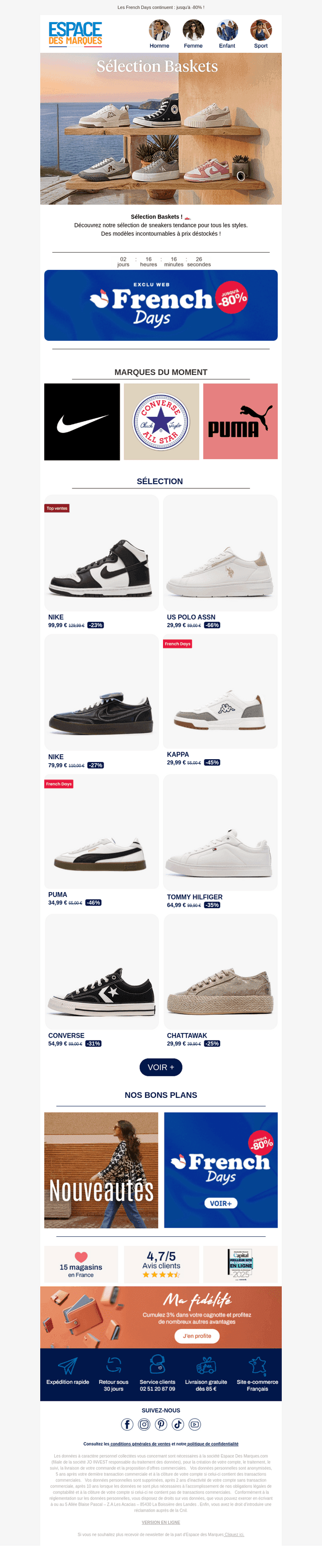 Les baskets du moment sont là ! 👟
