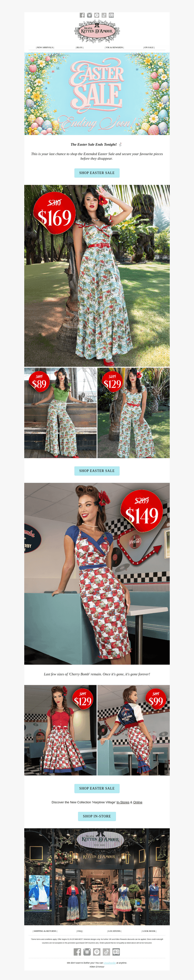 Kitten D'Amour email from Fri, May 8, 2026