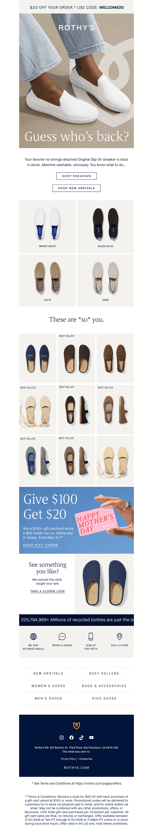 The OG Slip On Sneaker is back!