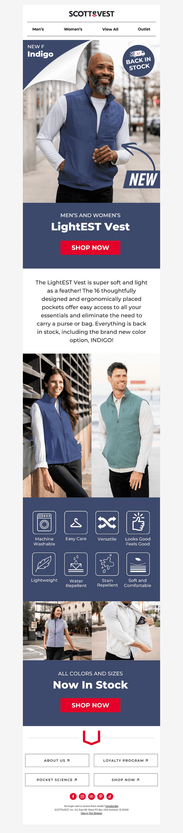 Scottevest email from Fri, May 8, 2026
