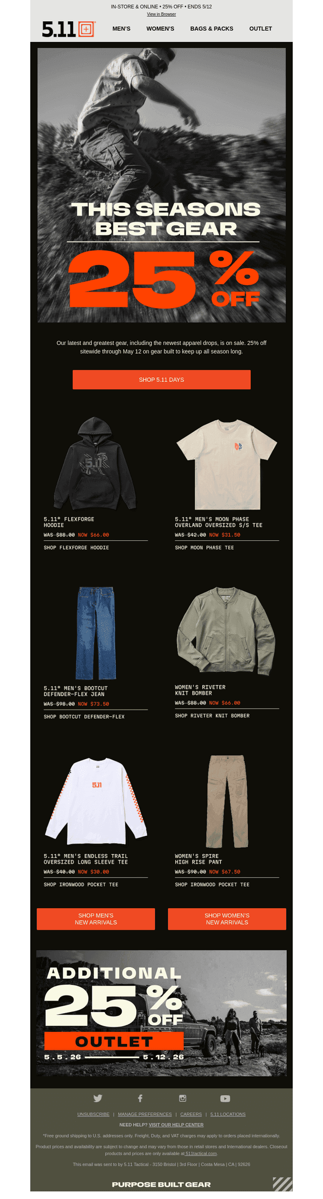 Yes, even the new stuff |25% Off Sitewide