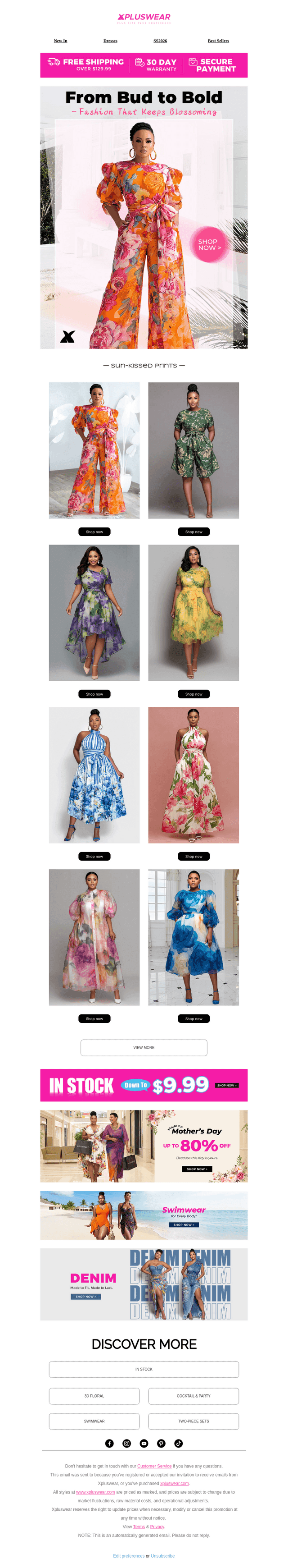 🌺👒👗She Blooms Where She Stands