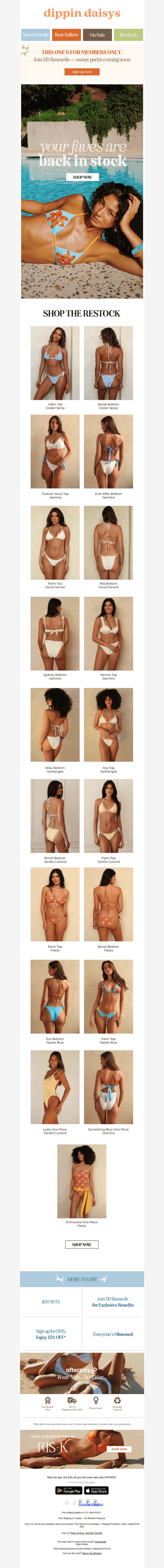 THAT BIKINI YOU WANTED IS BACK 😍👙