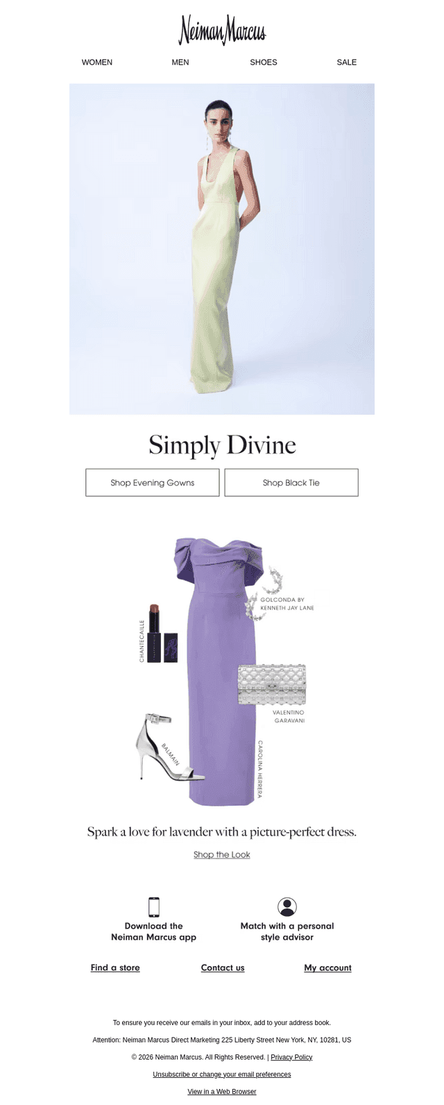 Exquisite gowns for eventful nights