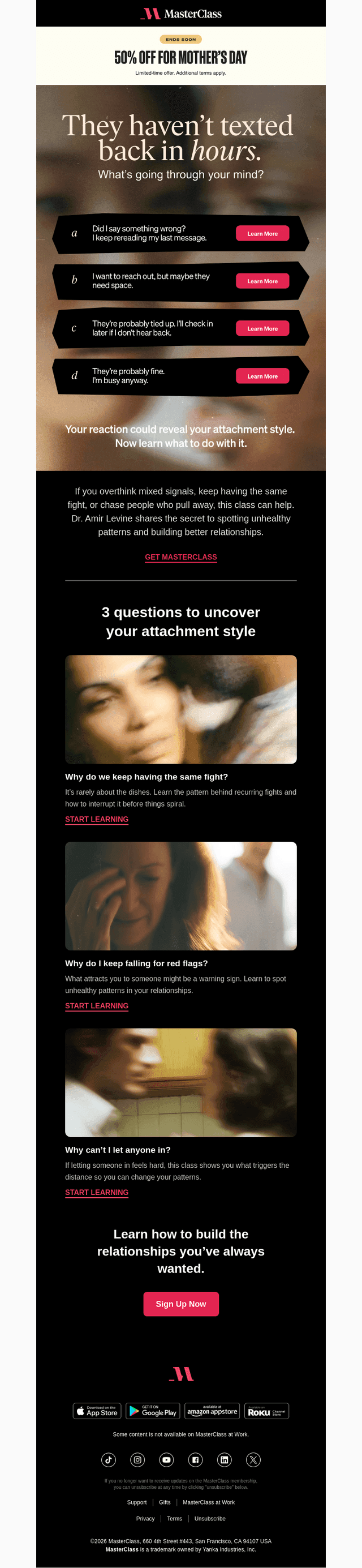 NEW: Stop falling for the same red flags