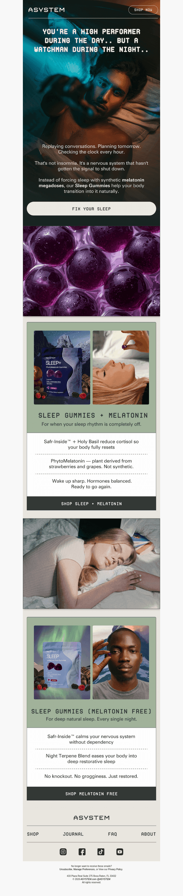 Can’t switch off at night? 💤