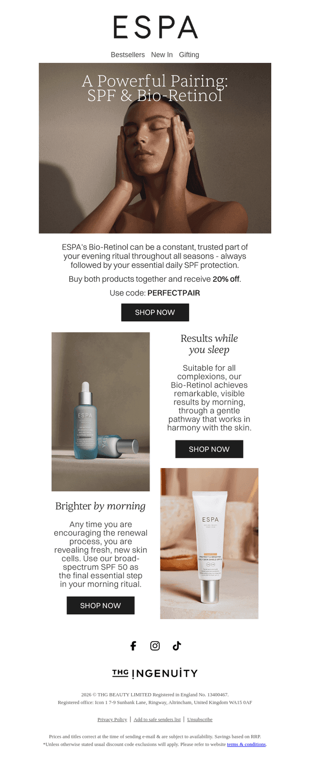 Are you pairing these 2 products?