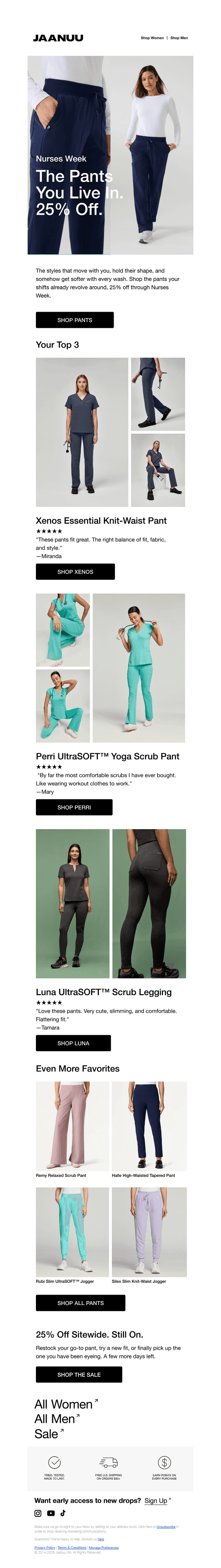 The Most Comfortable Pants Now 25% Off