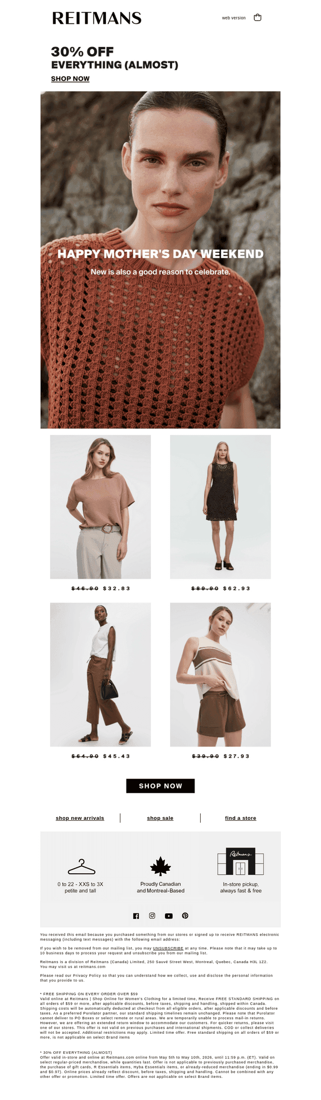 New For You (& 30% Off)