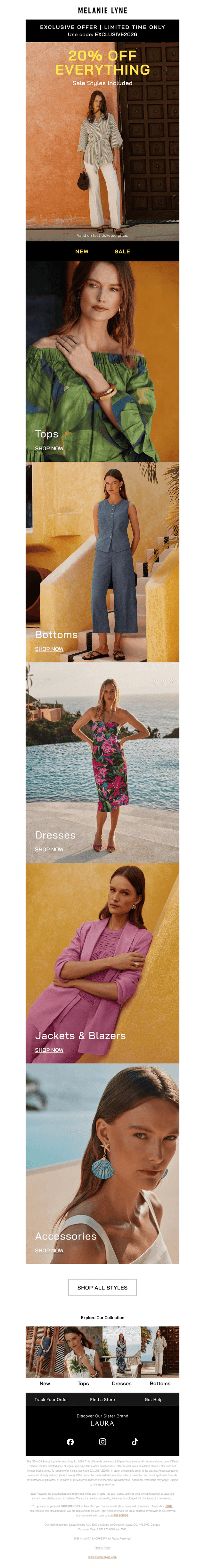 20% Off Everything, Just for You