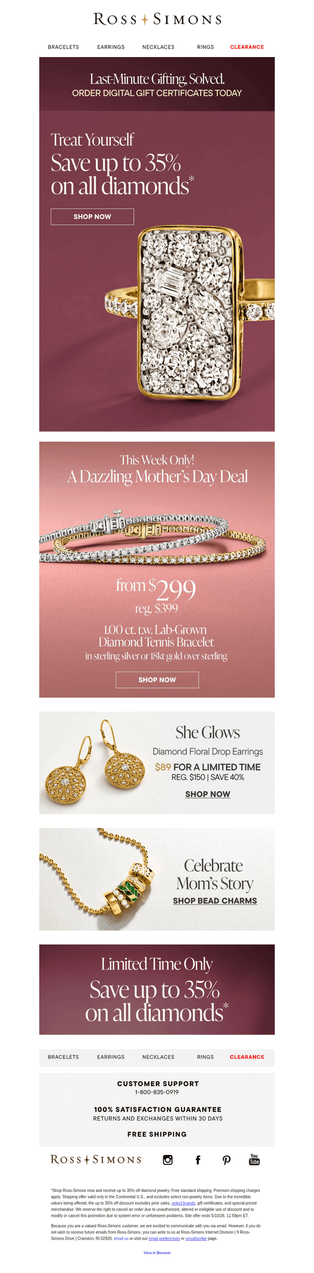2 More Days: Save up to 35% on all diamonds ✨