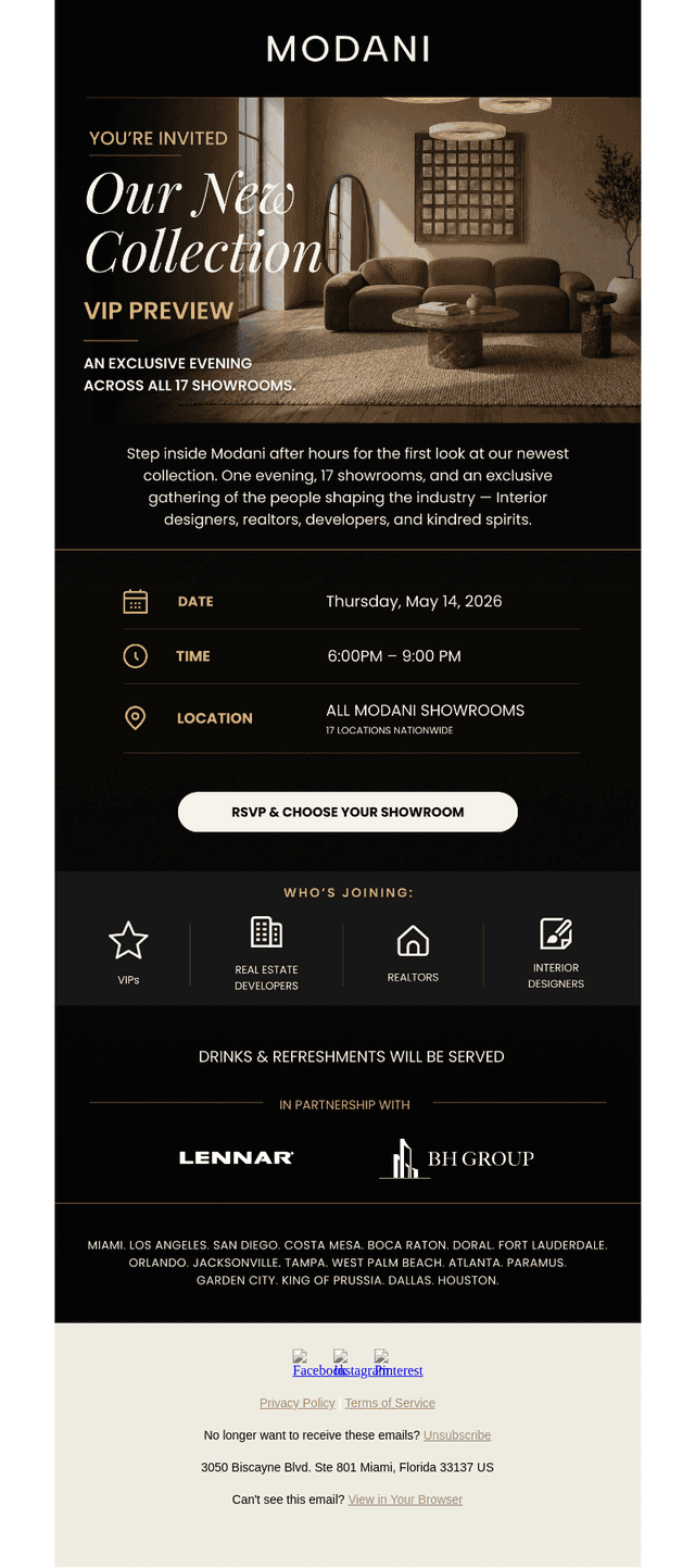 Limited Spots — RSVP for Our VIP Evening