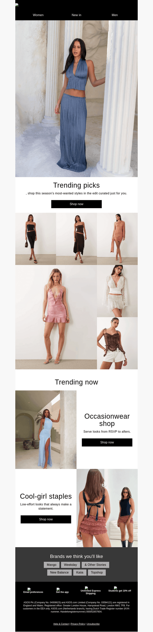 New in. Going fast.