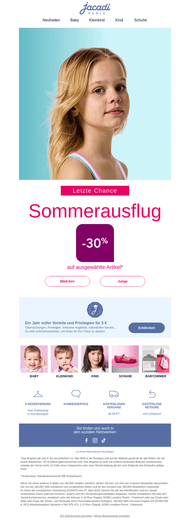 ⏳Nur noch bis morgen: -30 %!