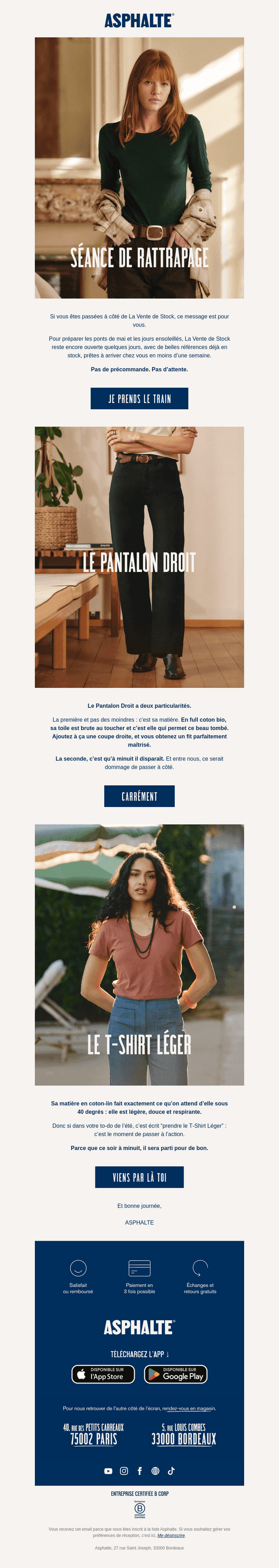 La Vente de Stock bat son plein