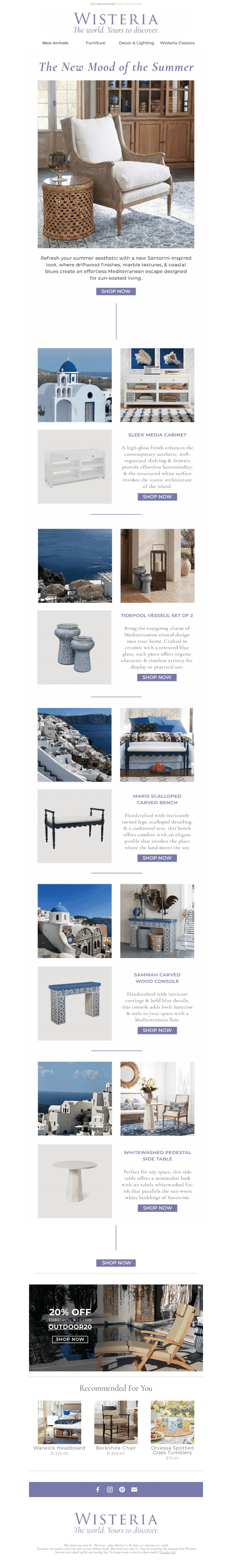 Summer, Styled the Santorini Way