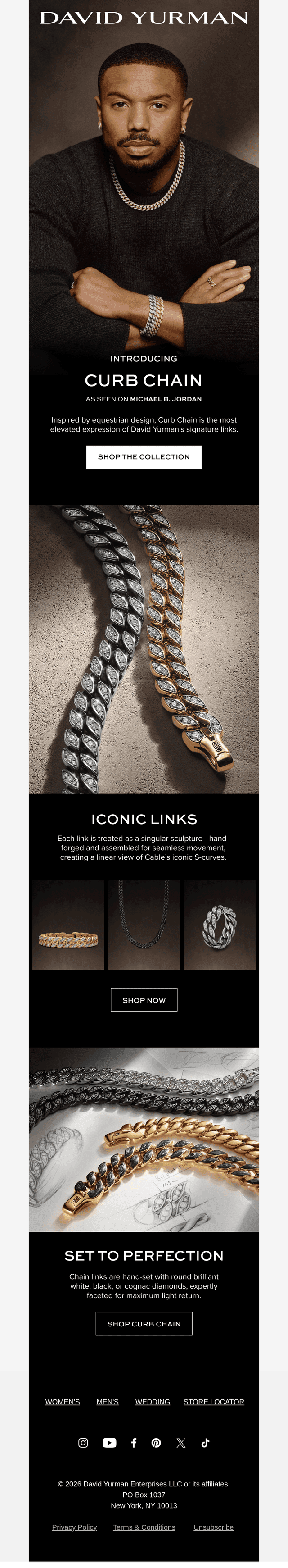 Introducing Michael B. Jordan in Curb Chain