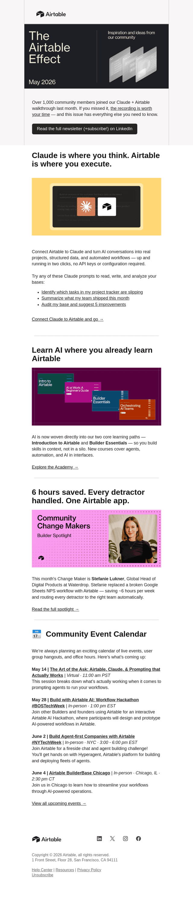 The Airtable Effect | See Claude and Airtable in action