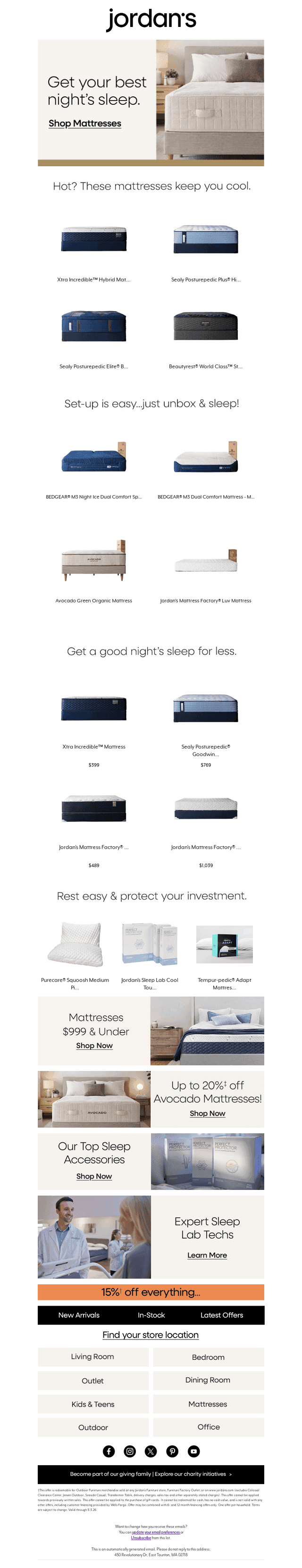 Looking for a new mattress?
