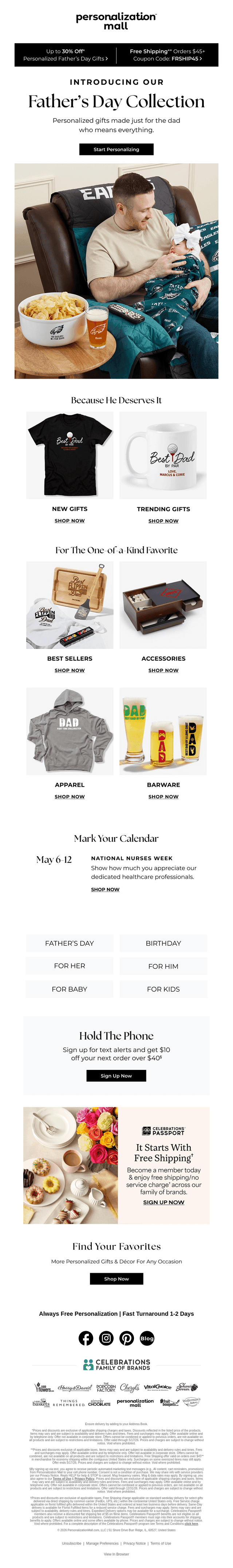 First Look: New Father's Day Collection