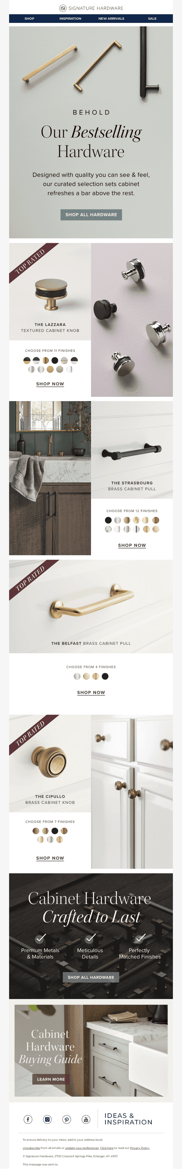 Obsess-worthy cabinet hardware 🤌