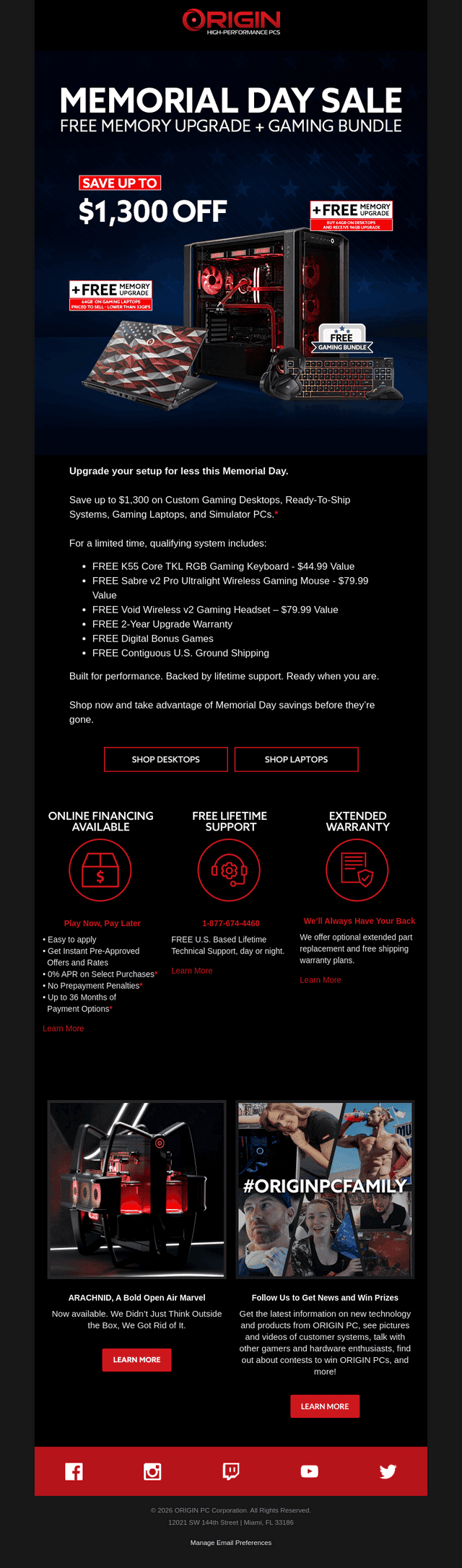 ORIGIN PC email from Tue, May 12, 2026