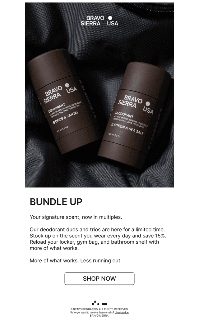Sets Are 15% Off
