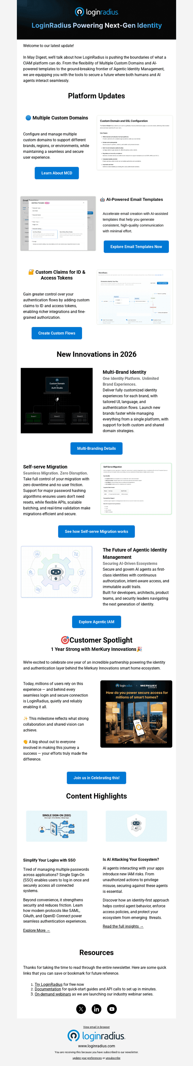 LoginRadius email from Tue, May 12, 2026