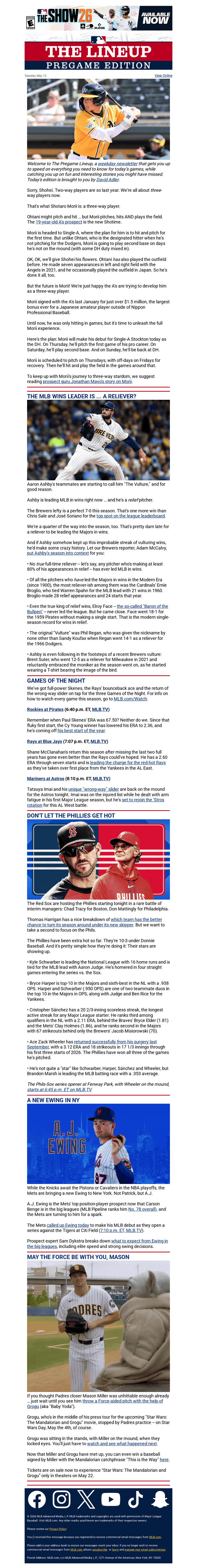 Move over, Ohtani. We have a 3-way player
