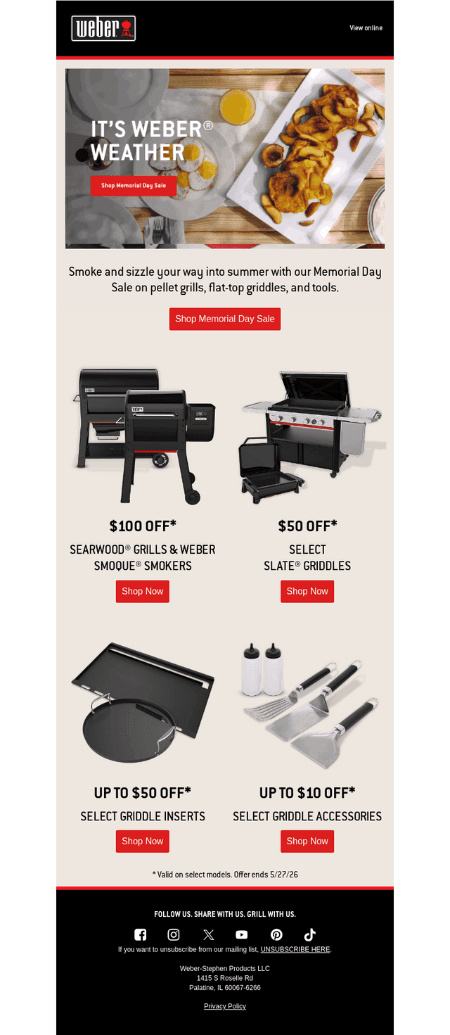 Memorial Day Sale is LIVE!