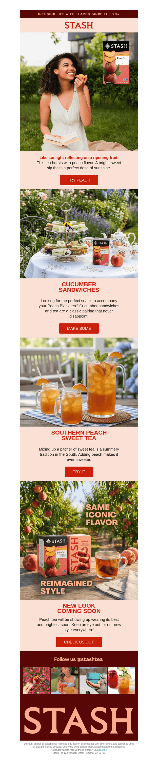 Dive into Bold & Juicy Peach Bliss!