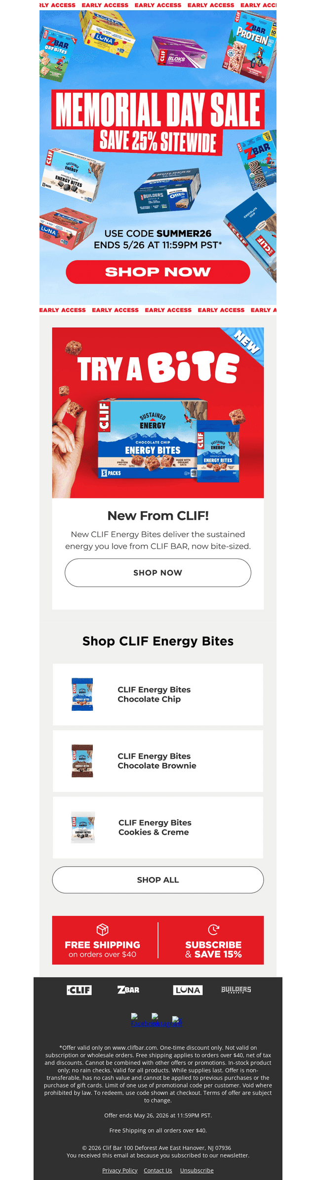 Early Access to 25% Off Sitewide